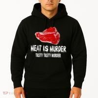 Tasty Meat Is Murder Hoodie thumb 2