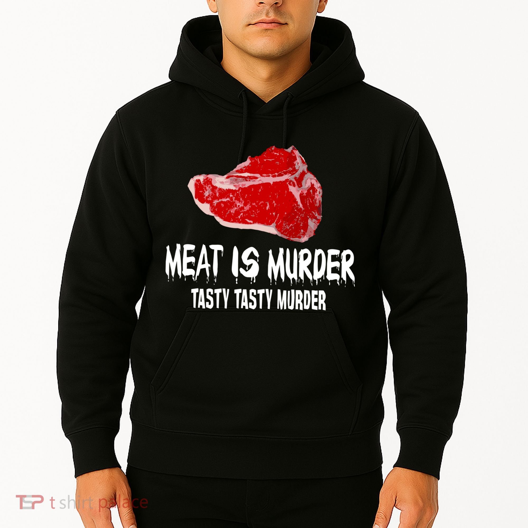 Tasty Meat Is Murder Hoodie