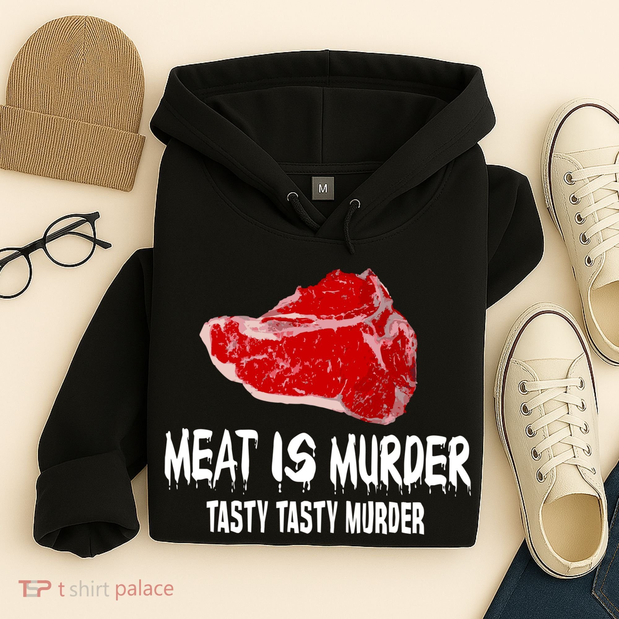 Tasty Meat Is Murder Hoodie