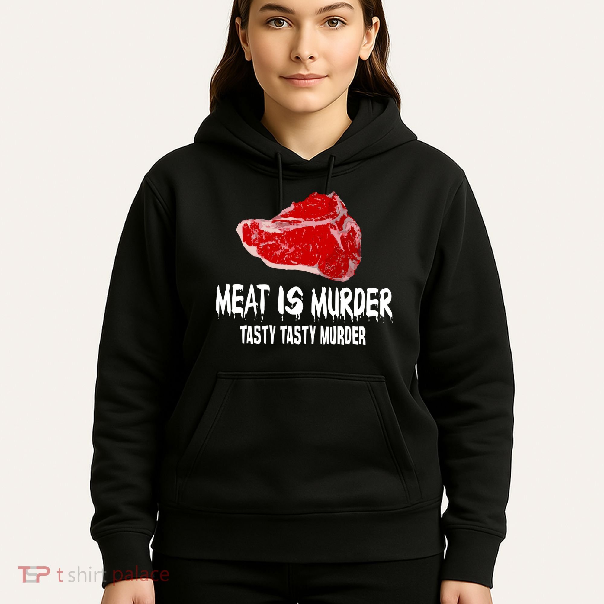 Tasty Meat Is Murder Hoodie