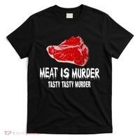 Tasty Meat Is Murder T-Shirt thumb 0