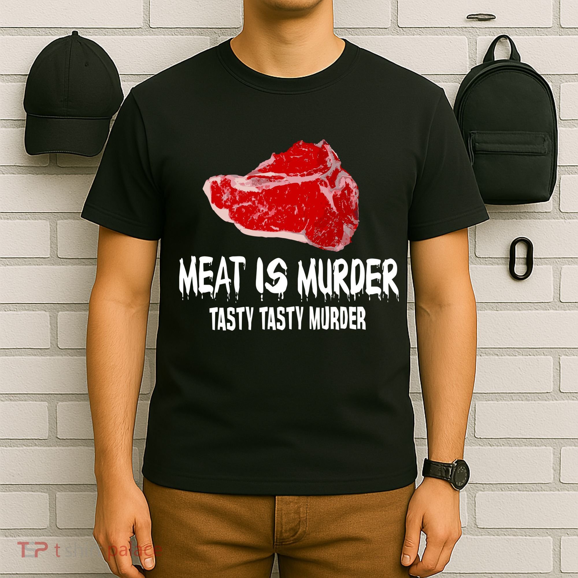Tasty Meat Is Murder T-Shirt