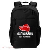 Tasty Meat Is Murder Backpack thumb 0