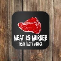 Tasty Meat Is Murder Coaster thumb 0