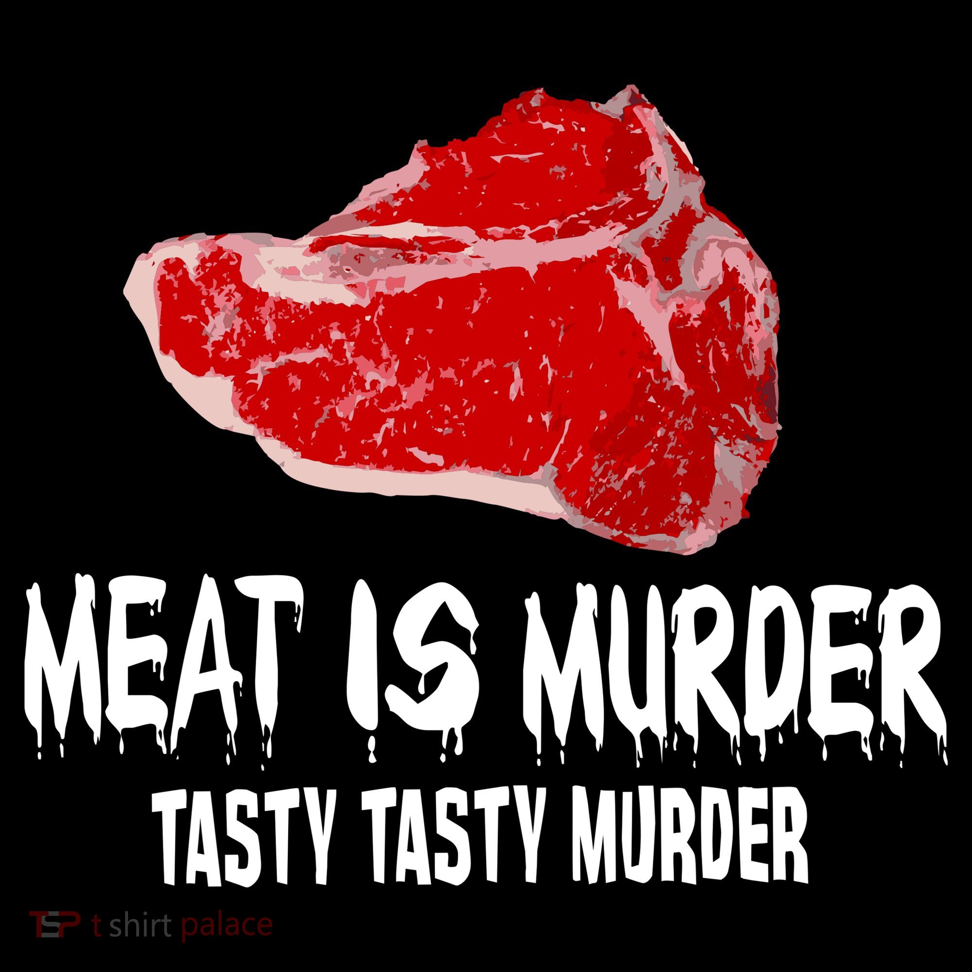 Tasty Meat Is Murder Mousepad