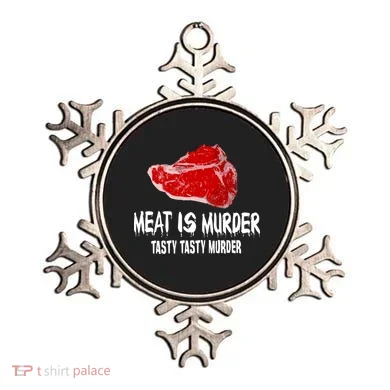 Tasty Meat Is Murder Ornament