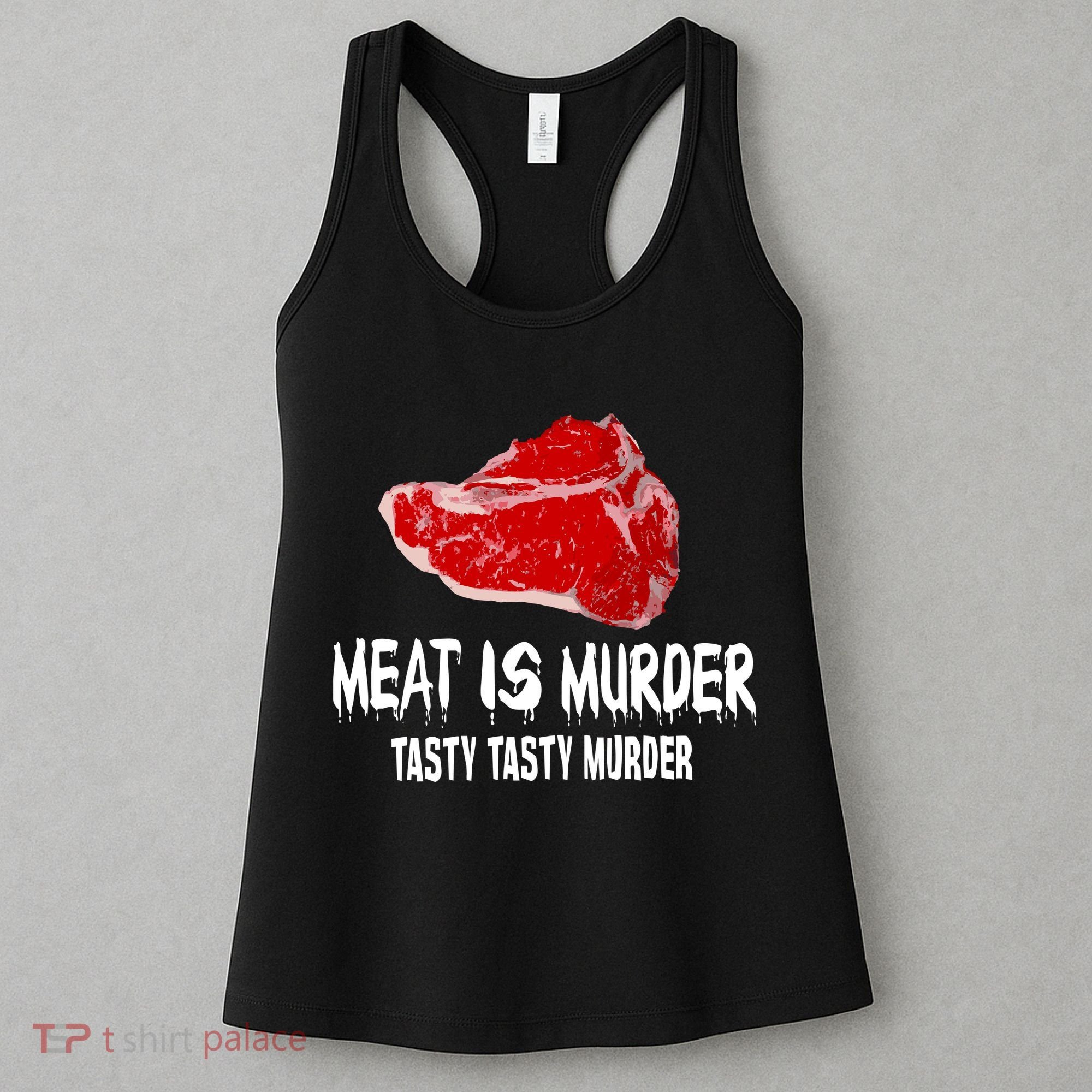 Tasty Meat Is Murder Women's Tank Top