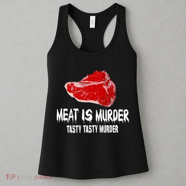 Tasty Meat Is Murder Women's Tank Top