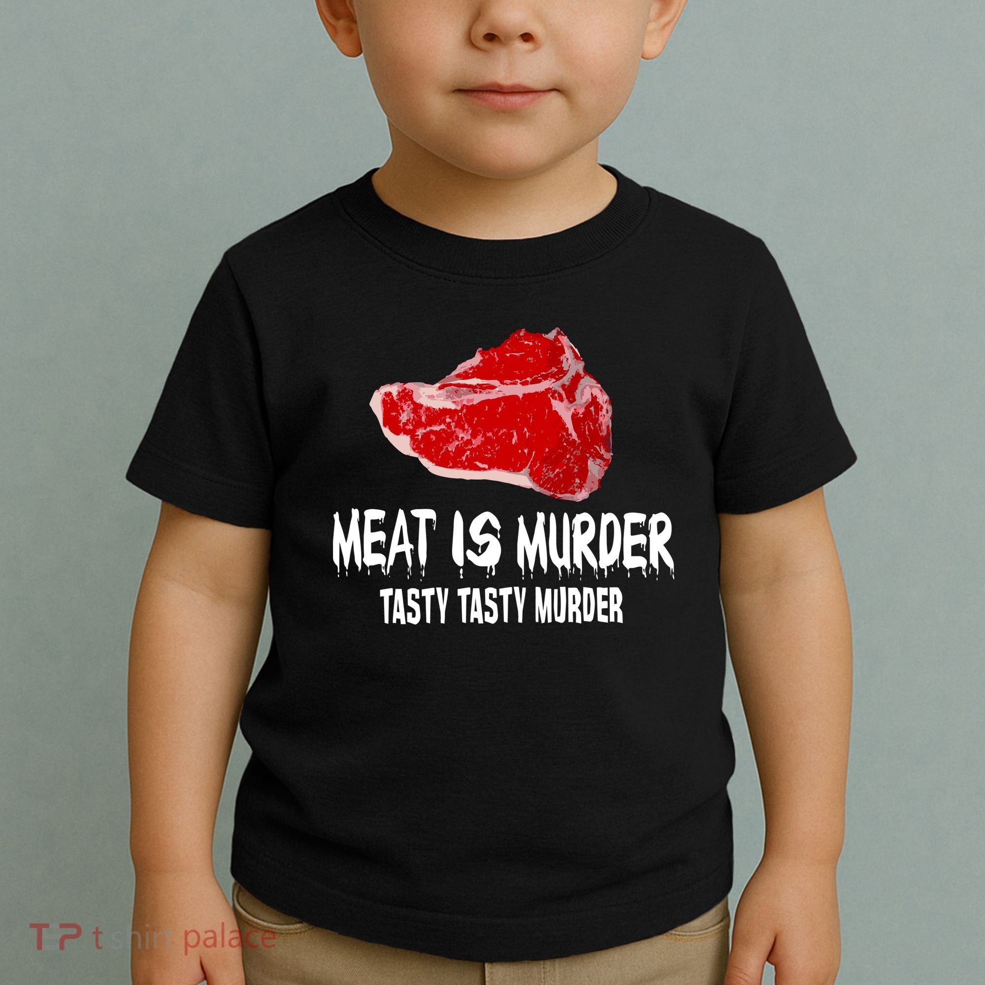 Tasty Meat Is Murder Toddler T-Shirt