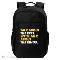 Talk About The Refs WeLl Talk About The Rings Kc Fan Backpack thumb 0
