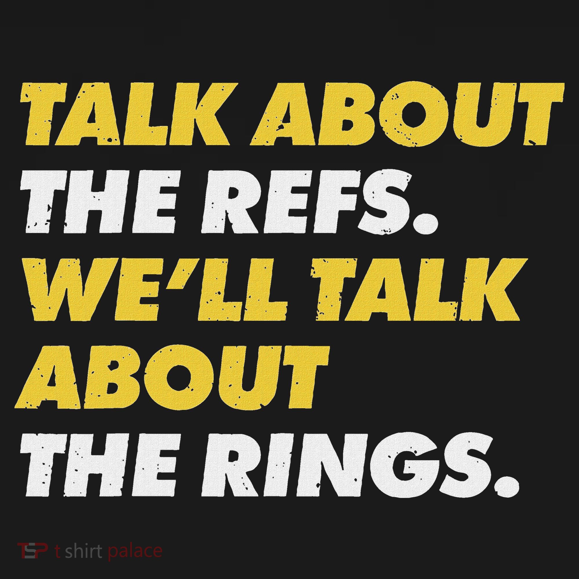 Talk About The Refs WeLl Talk About The Rings Kc Fan Ornament