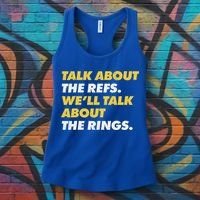 Talk About The Refs WeLl Talk About The Rings Kc Fan Women's Tank Top thumb 3