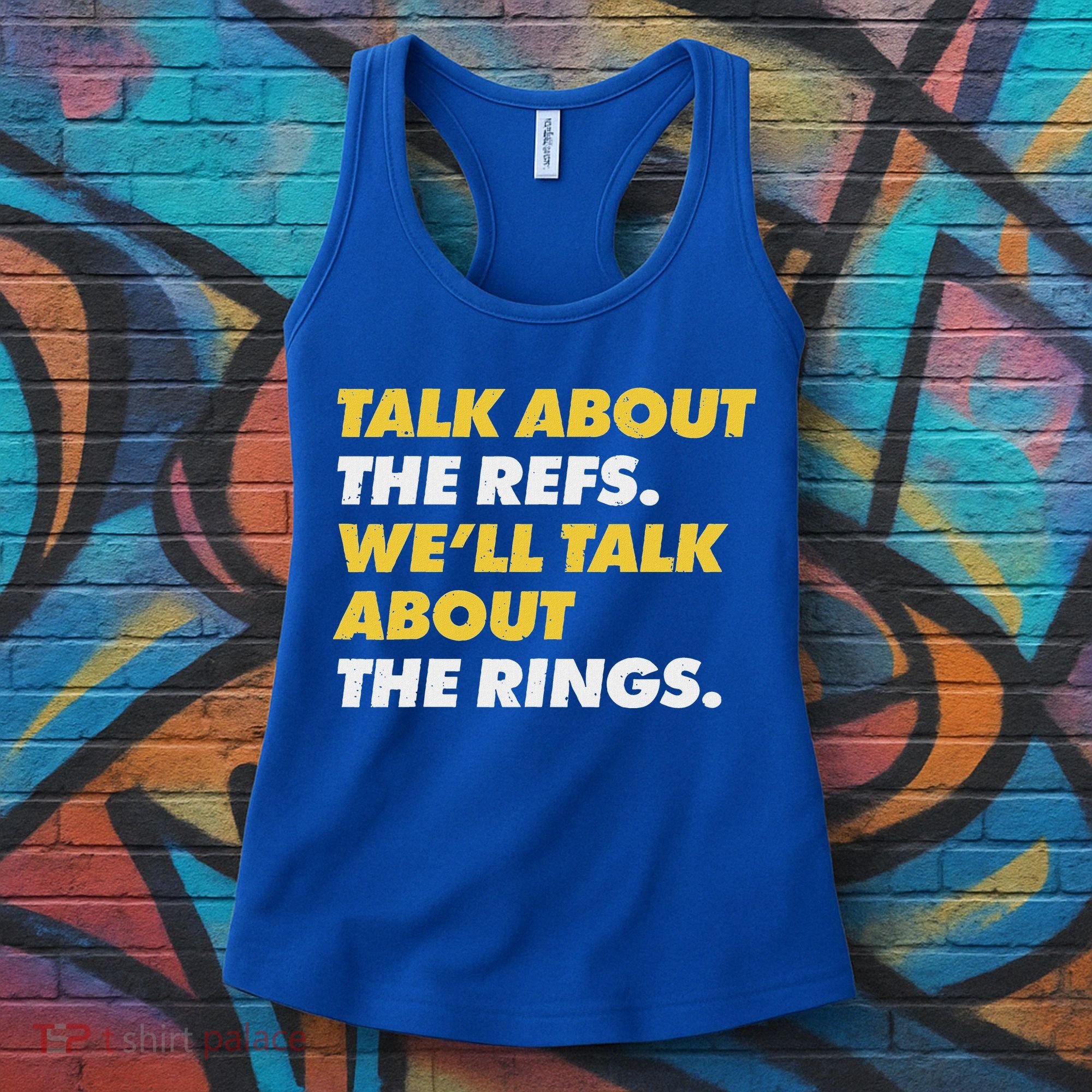 Talk About The Refs WeLl Talk About The Rings Kc Fan Women's Tank Top