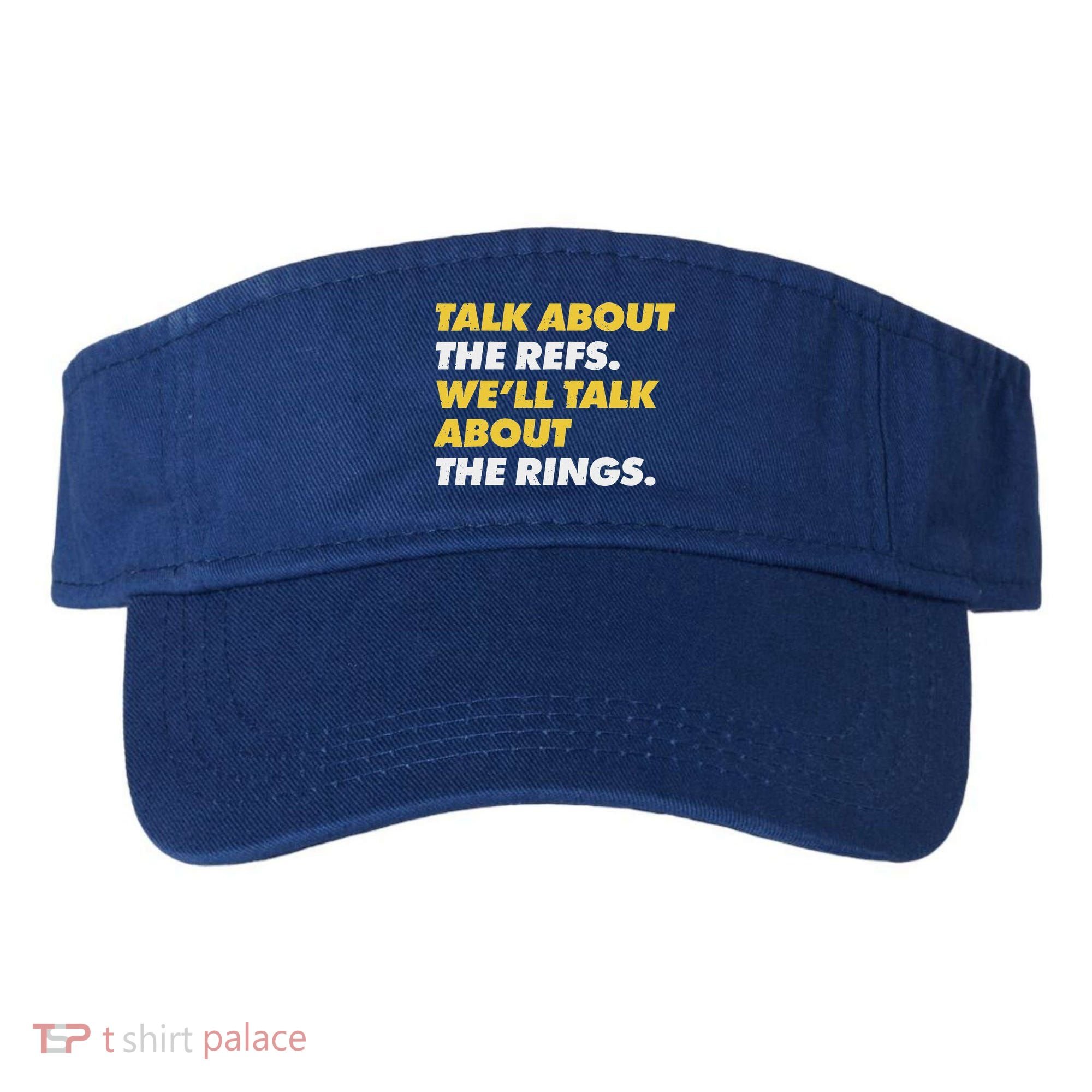 Talk About The Refs WeLl Talk About The Rings Kc Fan Visor