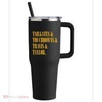 Tailgates And Touchdowns 40oz Vacuum Insulated Stainless Steel Travel Tumbler thumb 0