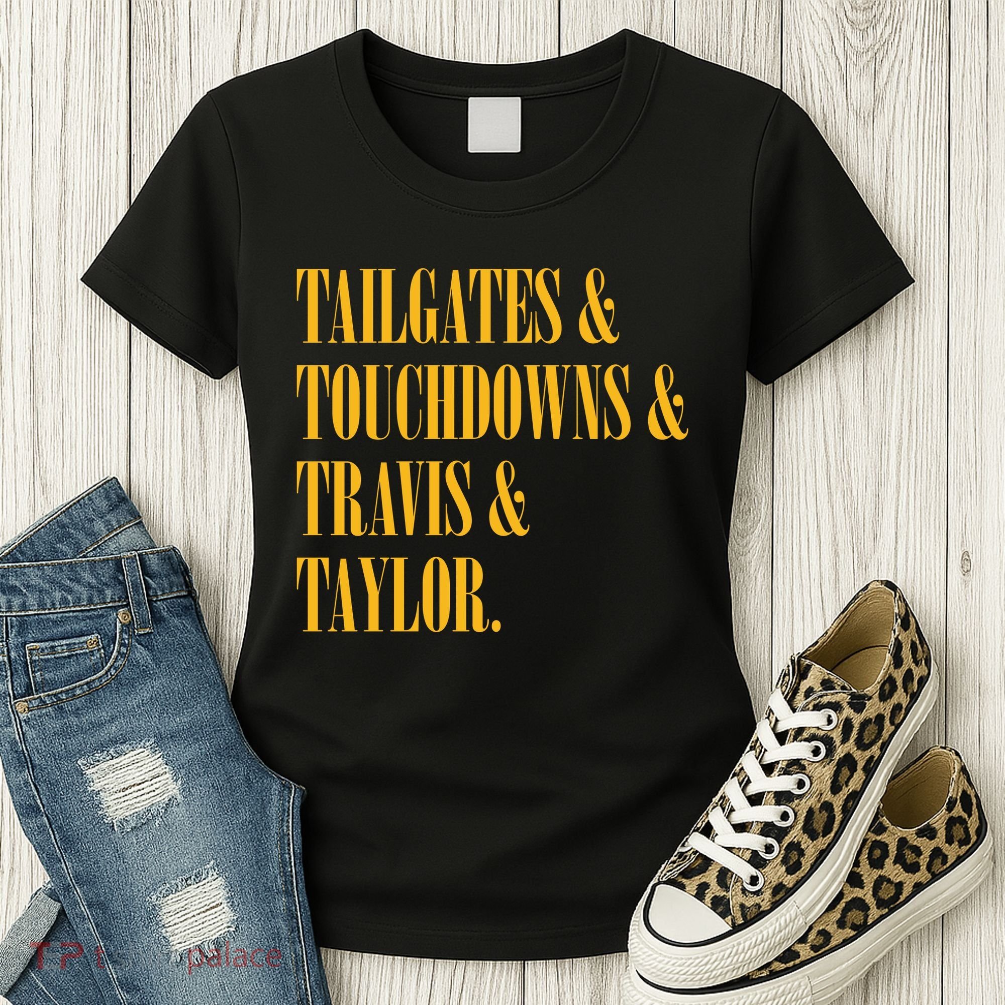 Tailgates And Touchdowns Women's T-Shirt