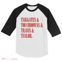 Tailgates And Touchdowns Kids Colorblock Raglan Jersey thumb 0