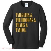 Tailgates And Touchdowns Kids Long Sleeve Shirt thumb 0