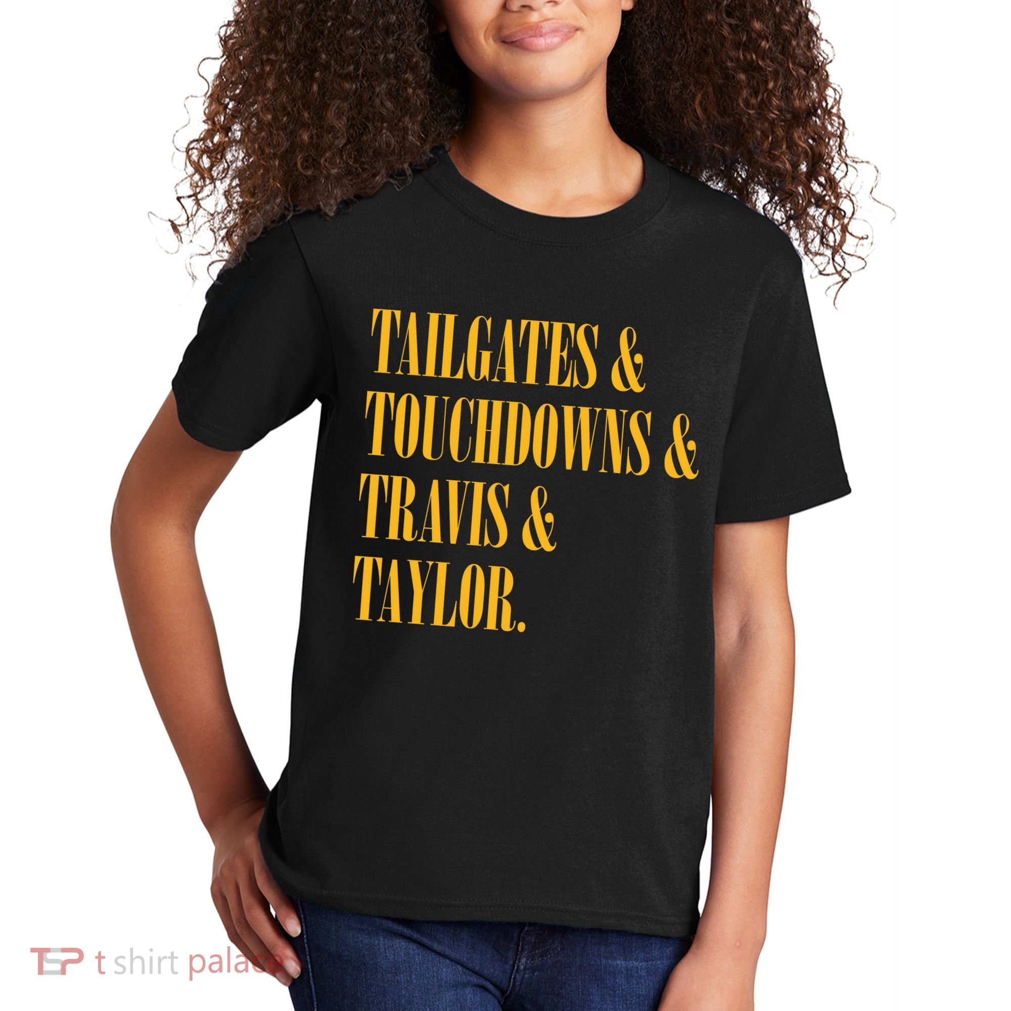 Tailgates And Touchdowns Kids T-Shirt