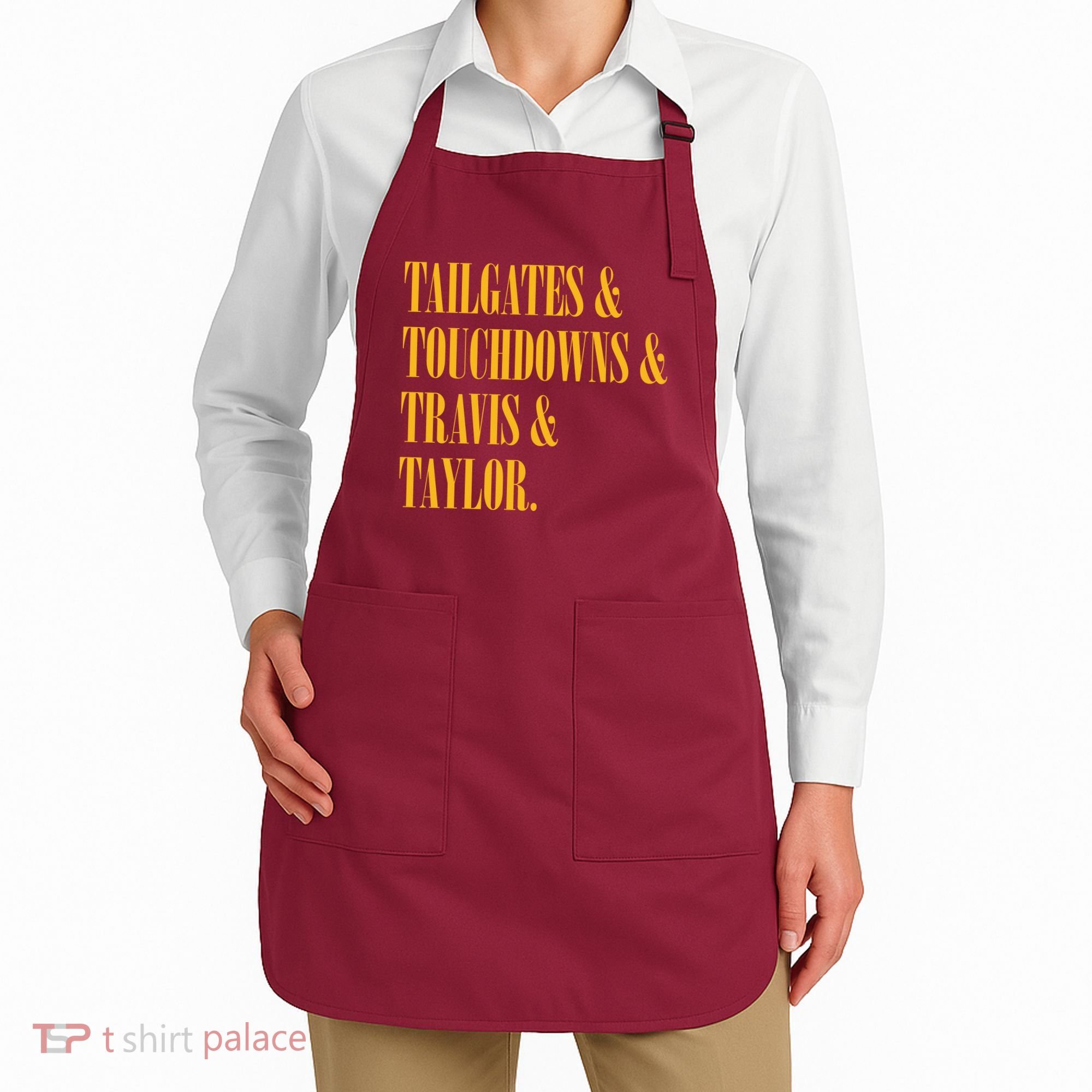 Tailgates And Touchdowns Apron