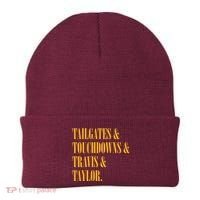 Tailgates And Touchdowns Beanie thumb 0
