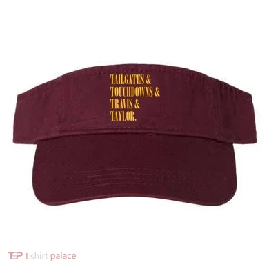 Tailgates And Touchdowns Visor