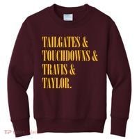 Tailgates And Touchdowns Kids Sweatshirt thumb 0