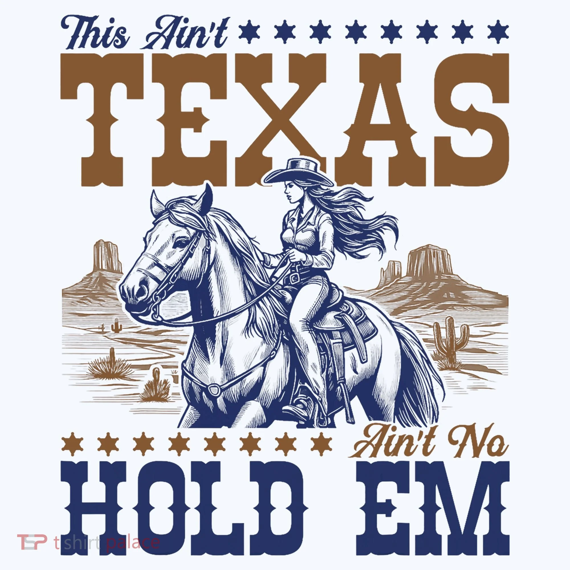 This Ain't Texas Ain't No Hold Em  Ornament