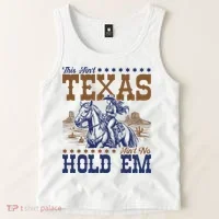 This Ain't Texas Ain't No Hold Em  Tank Top thumb 2