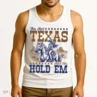 This Ain't Texas Ain't No Hold Em  Tank Top thumb 3