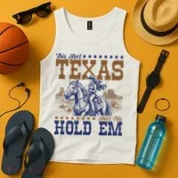 This Ain't Texas Ain't No Hold Em  Tank Top thumb 4