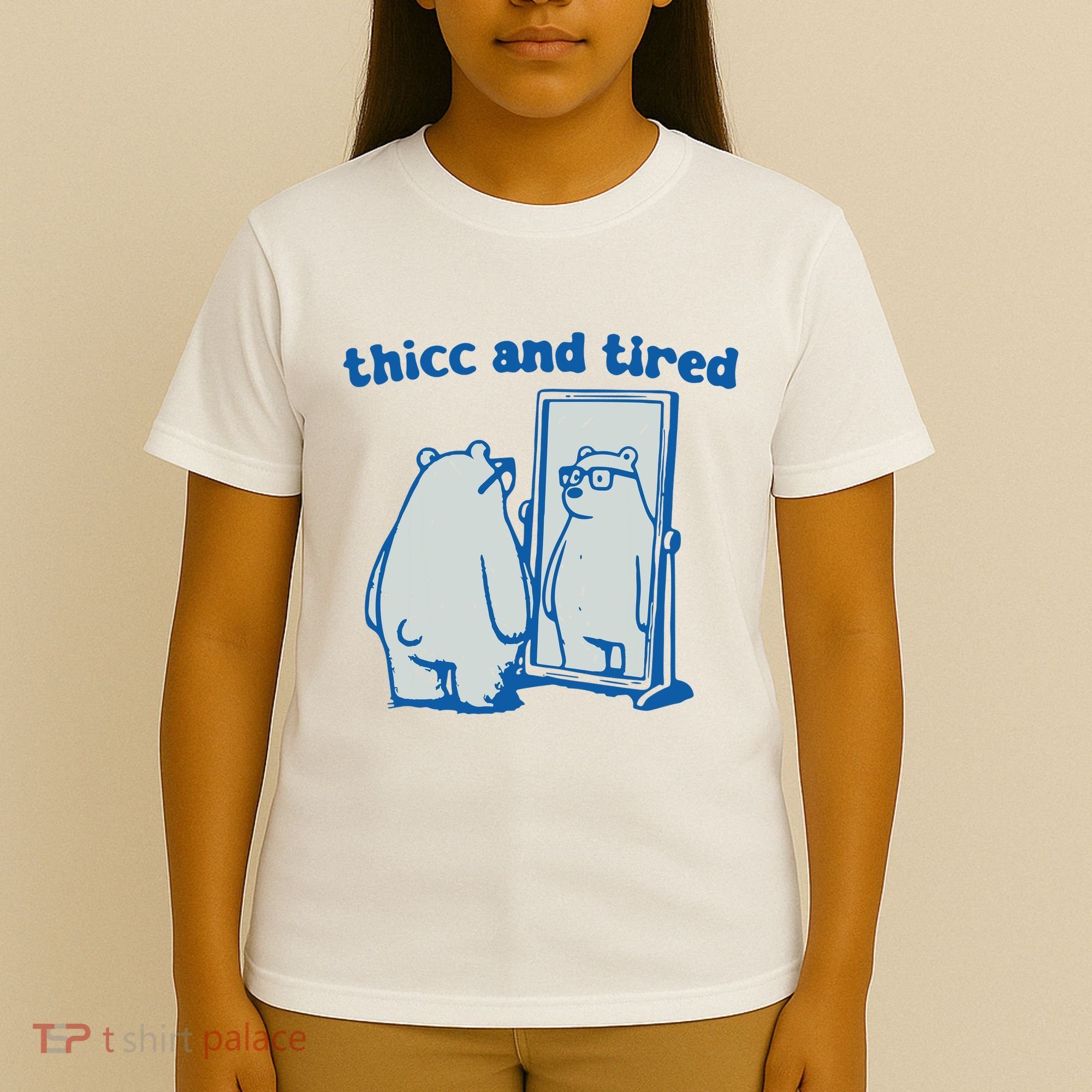 Thicc And Tired Bear T-Shirt