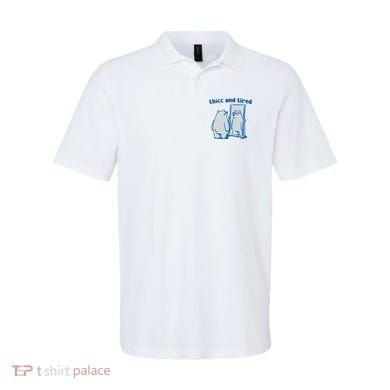 Thicc And Tired Bear Polo