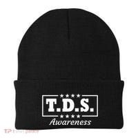 Tds Awareness Trump Wins 2024 45 & 47 Beanie thumb 0