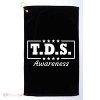 Tds Awareness Trump Wins 2024 45 & 47 Golf Towel thumb 0