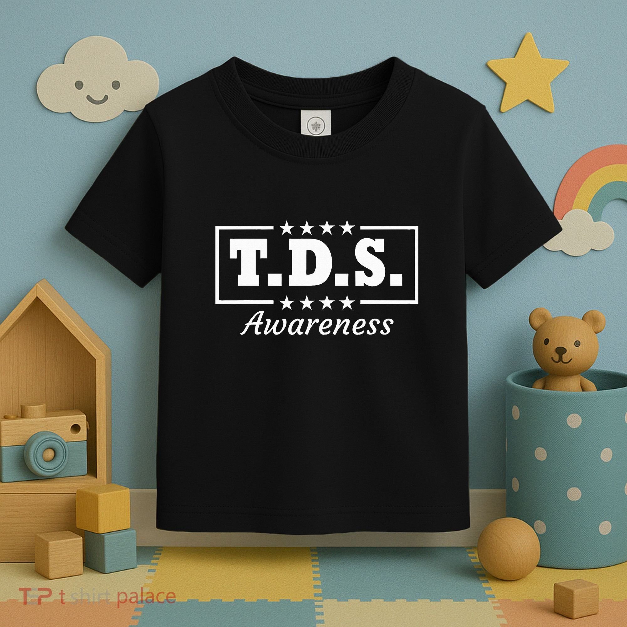 Tds Awareness Trump Wins 2024 45 & 47 Toddler T-Shirt