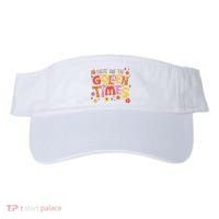 These Are The Golden Times Floral Quote Visor thumb 0