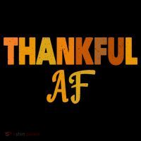Thankful AF Turkey Trot Gift Funny Thanksgiving Coffee Mug thumb 5