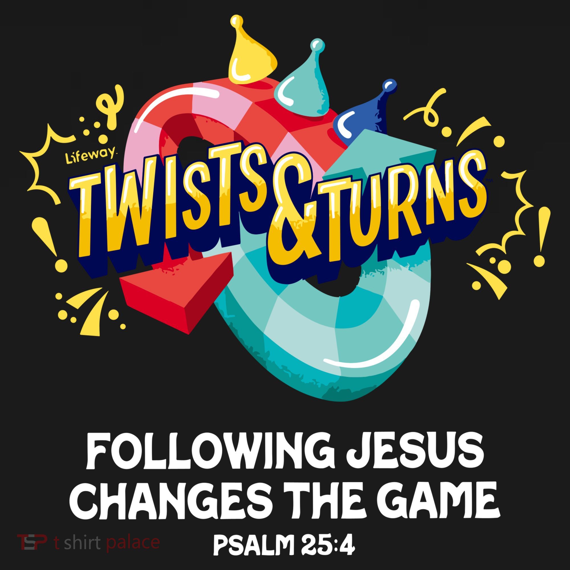 Twists And Turns VBS Follow Jesus Change The Games Backpack