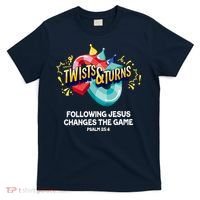 Twists And Turns VBS Follow Jesus Change The Games T-Shirt thumb 0