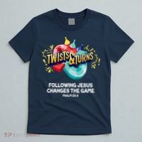 Twists And Turns VBS Follow Jesus Change The Games T-Shirt thumb 5
