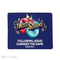 Twists And Turns VBS Follow Jesus Change The Games Mousepad thumb 0