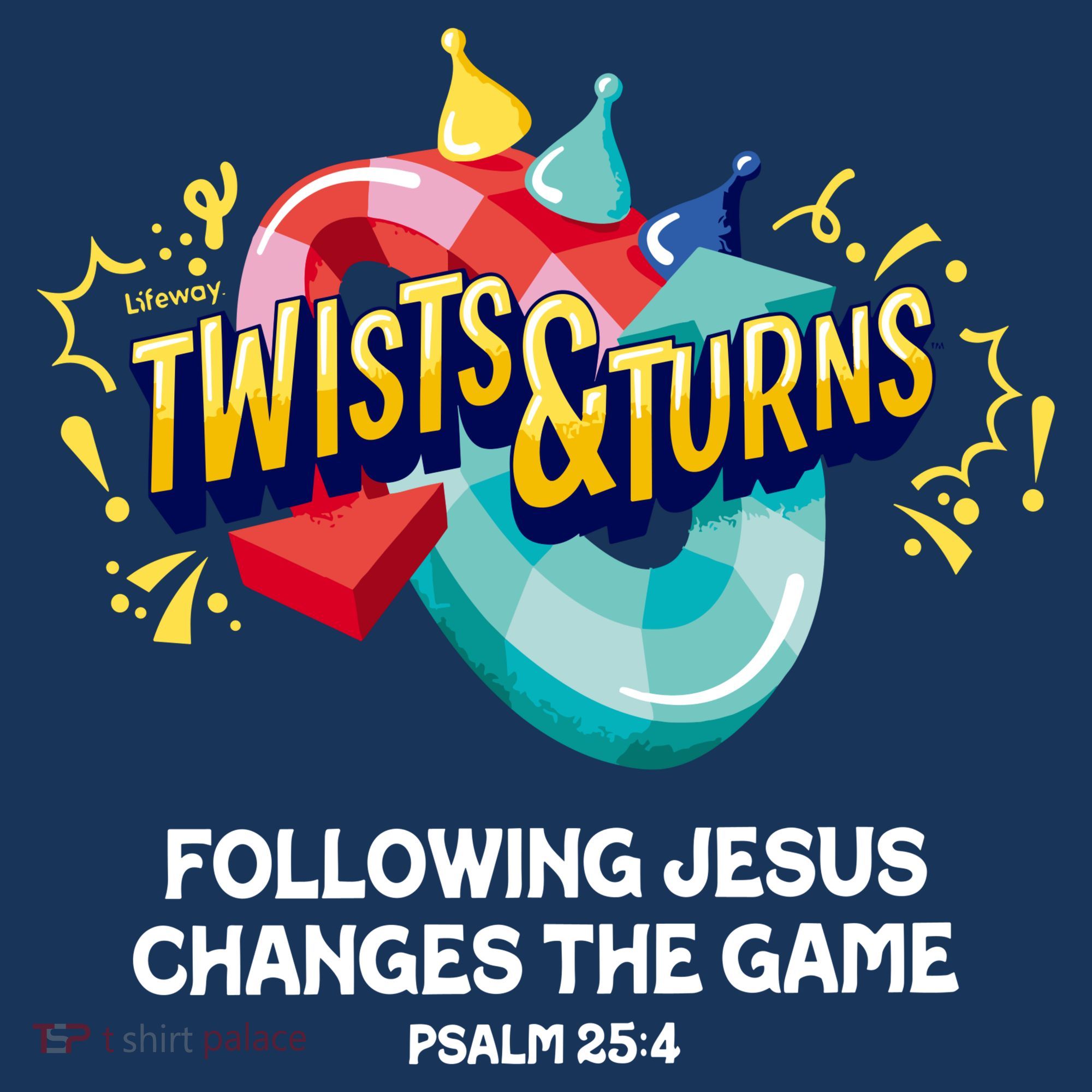 Twists And Turns VBS Follow Jesus Change The Games Baby Bodysuit