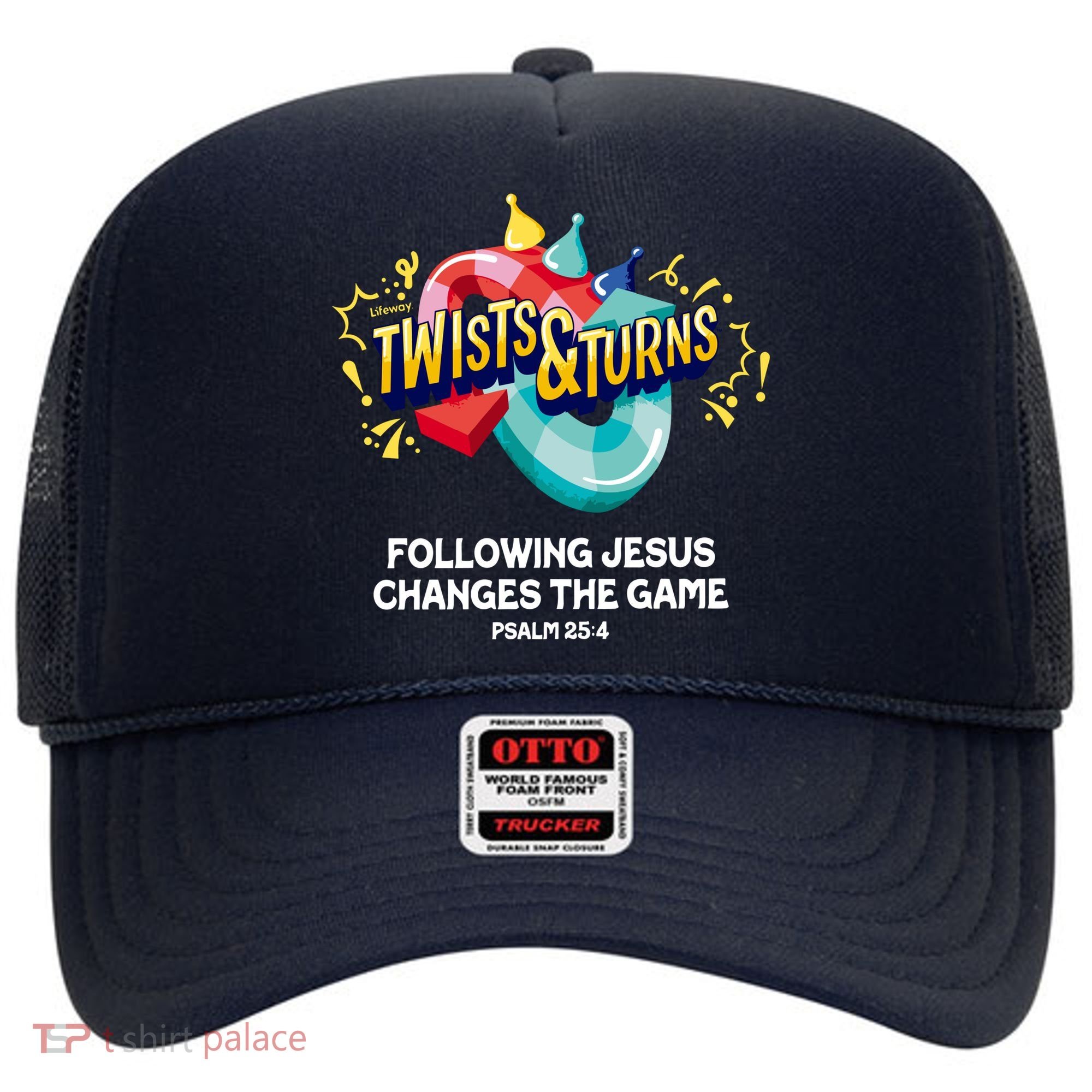 Twists And Turns VBS Follow Jesus Change The Games Hat