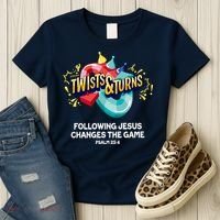 Twists And Turns VBS Follow Jesus Change The Games Women's T-Shirt thumb 3