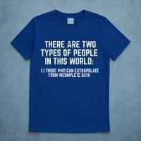 There Are Two Types Of People In This World Mathematic Stats Gift T-Shirt thumb 5