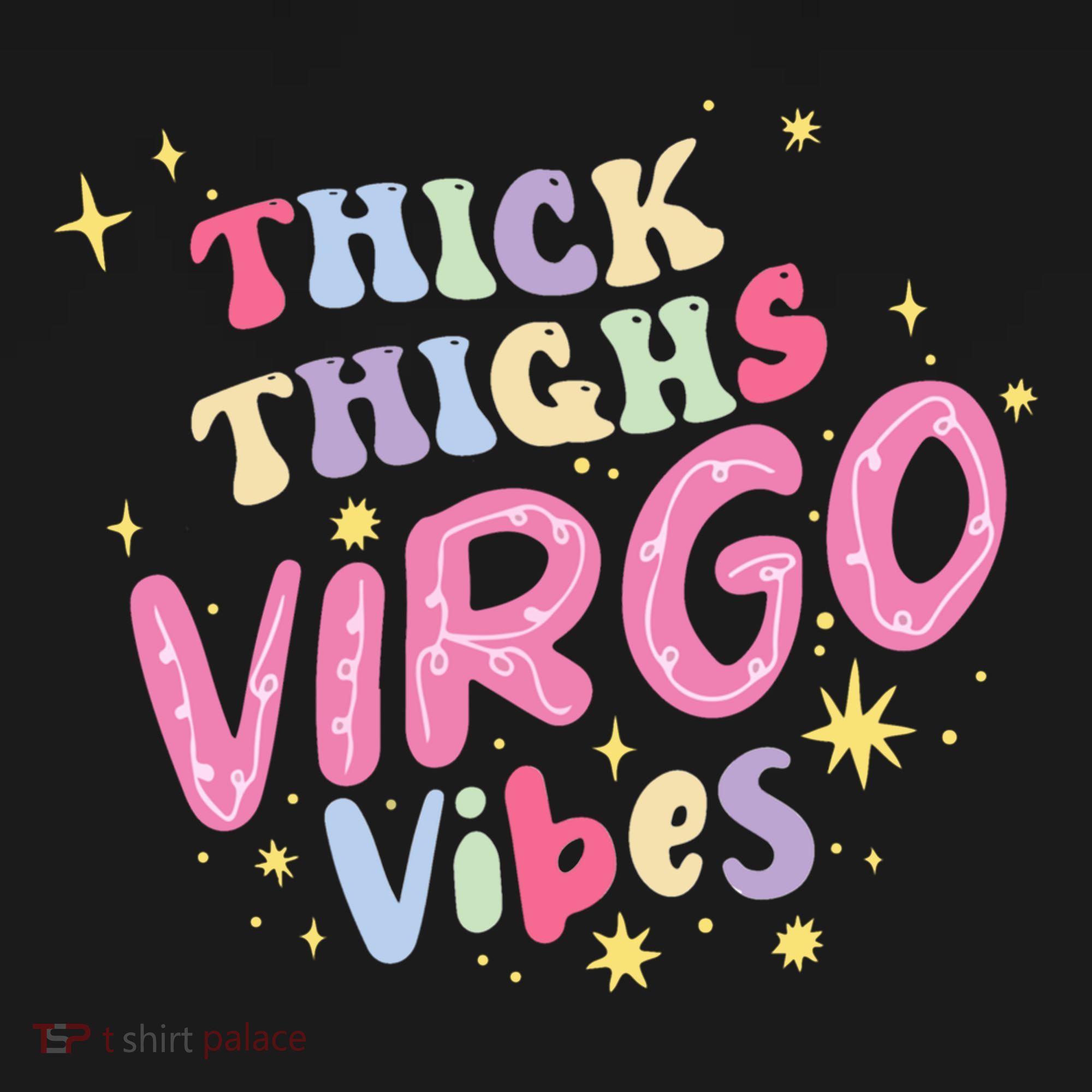 Thick And Thighs Virgo Vibes August September Birthday Groovy Funny Gift Backpack