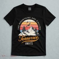 Tennessee Awaits The Mountains Are Calling Smokey Mountains T-Shirt thumb 5