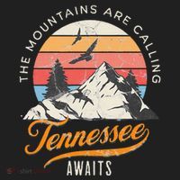 Tennessee Awaits The Mountains Are Calling Smokey Mountains Beanie thumb 2