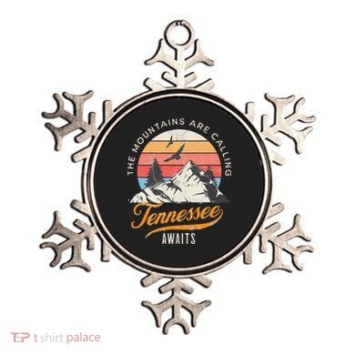 Tennessee Awaits The Mountains Are Calling Smokey Mountains Ornament